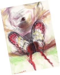 Pastel Drawing by David Hinkle Southard